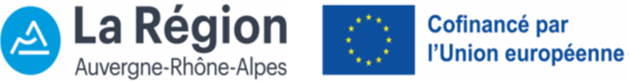 La Région Auvergne-Rhône-Alpes - Cofinancé par l’Union européenne